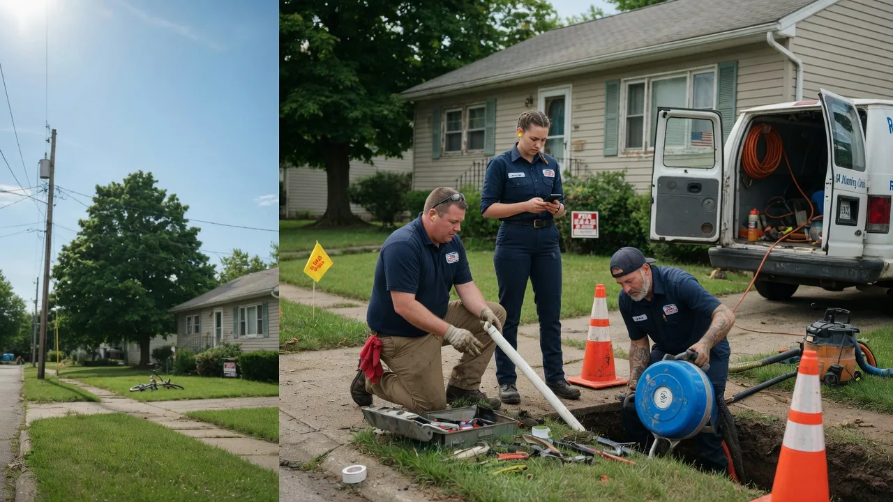 Sewer Line Repair in Coxs Mills, WV near me